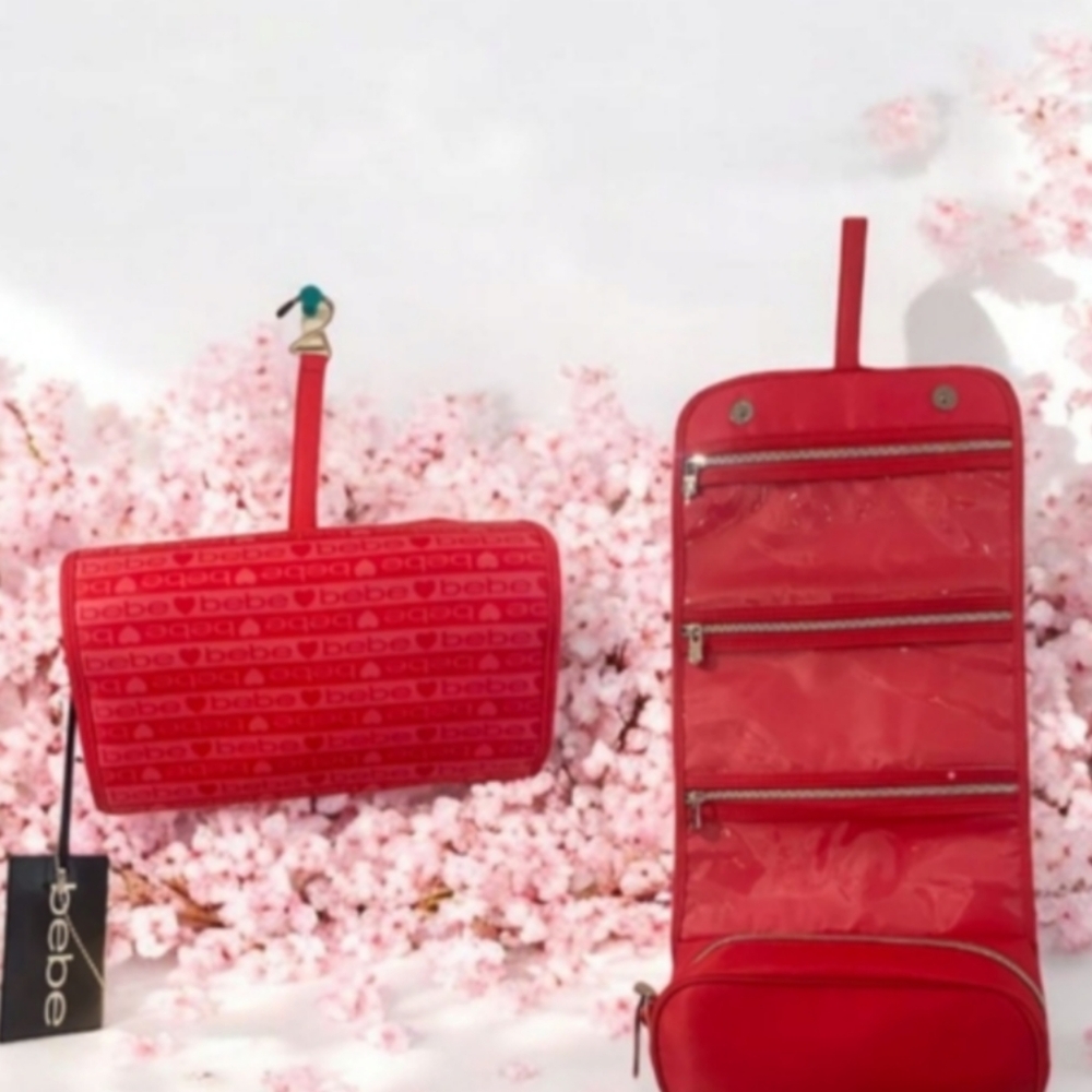 Bebe Red Travel Bag